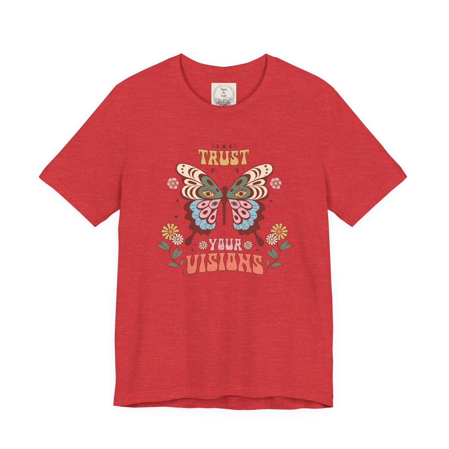 Trust Your Visions - Boho Retro - MamaDeSushi - Unisex Jersey Short Sleeve Tee