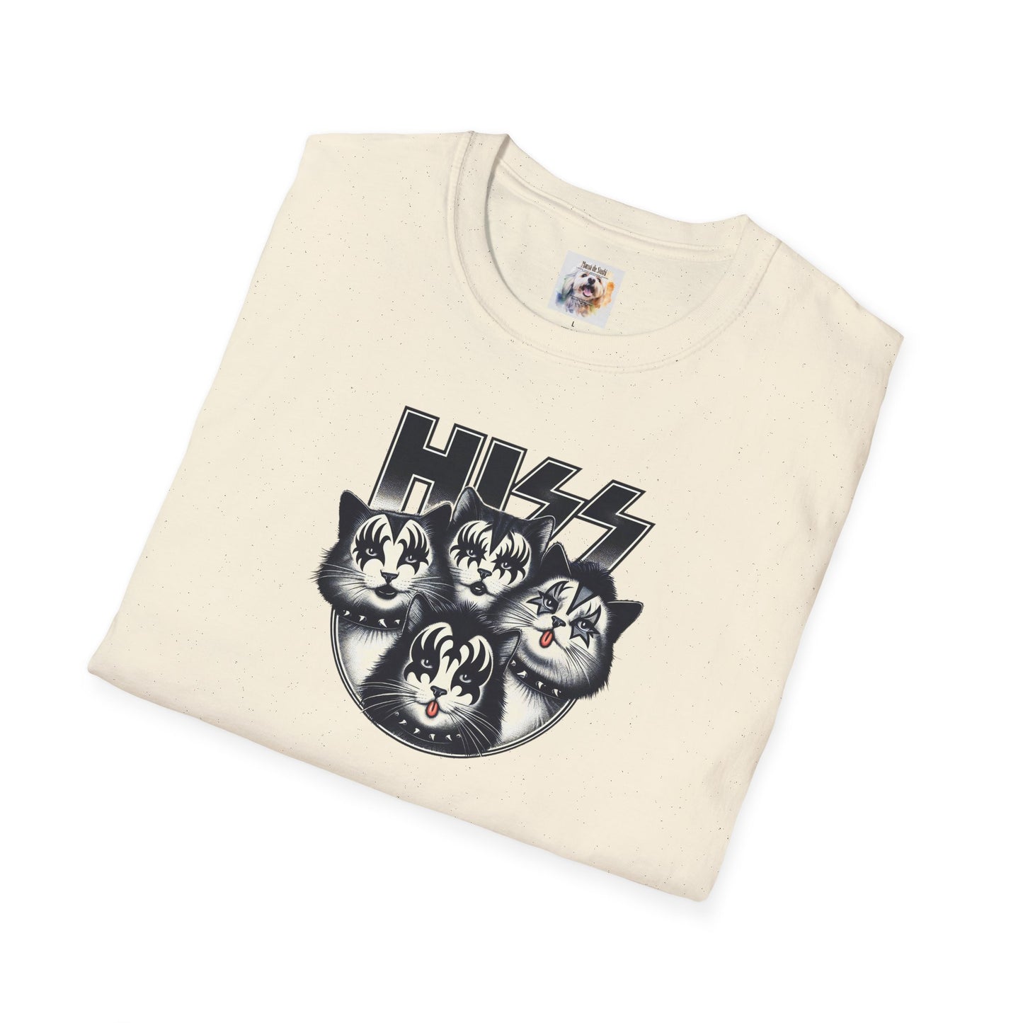 HIZZ - Cat - Kitty - MamaDeSushi - Unisex Softstyle T-Shirt