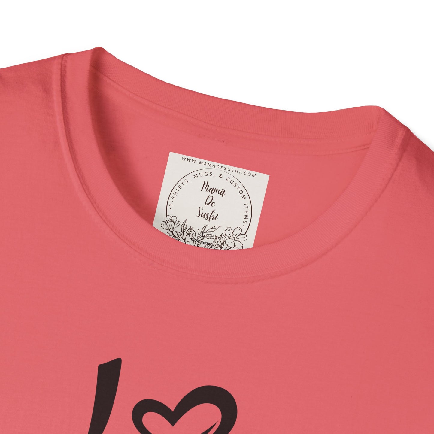 I heart Sushi - MamaDeSushi - Unisex Softstyle T-Shirt