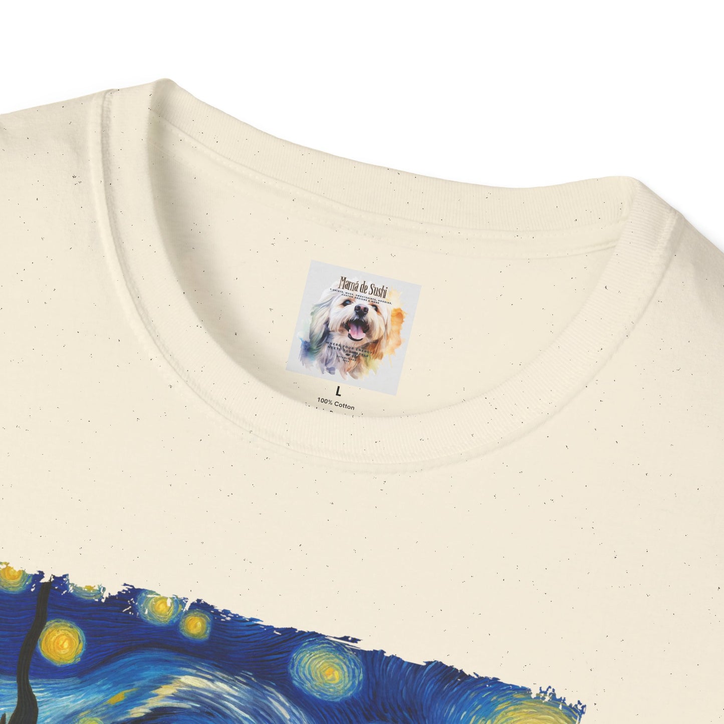 The BlackVang Cat - Kitty - MamaDeSushi - Unisex Softstyle T-Shirt