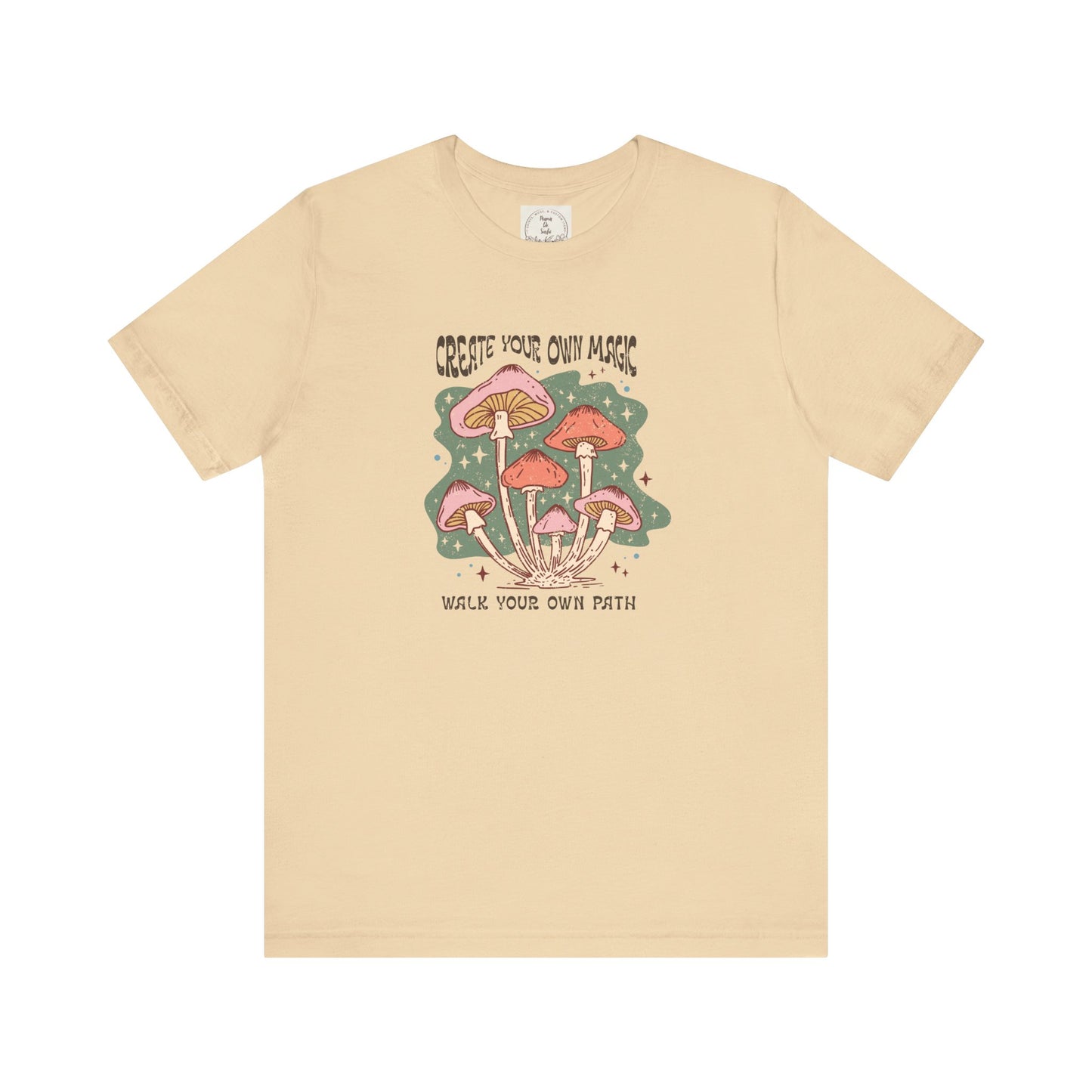 Create your own Magic walk your own path - Boho Retro - MamaDeSushi - Unisex Jersey Short Sleeve Tee