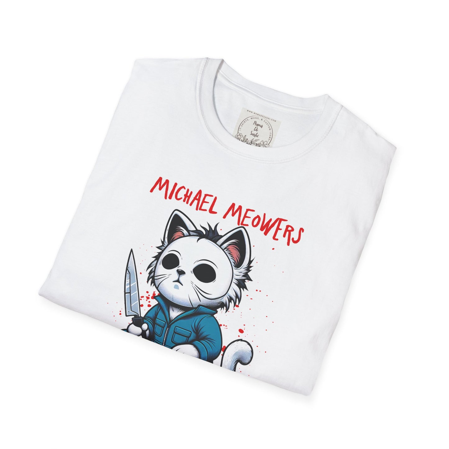 Michael Meowers - Cat - Kitty - MamaDeSushi - Unisex Softstyle T-Shirt