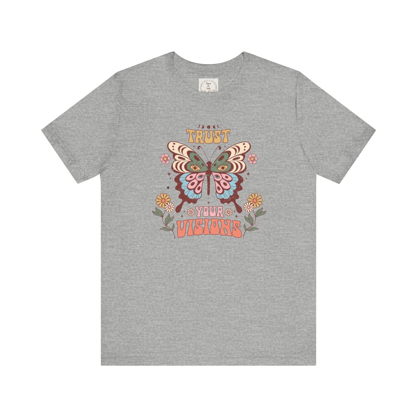 Trust Your Visions - Boho Retro - MamaDeSushi - Unisex Jersey Short Sleeve Tee