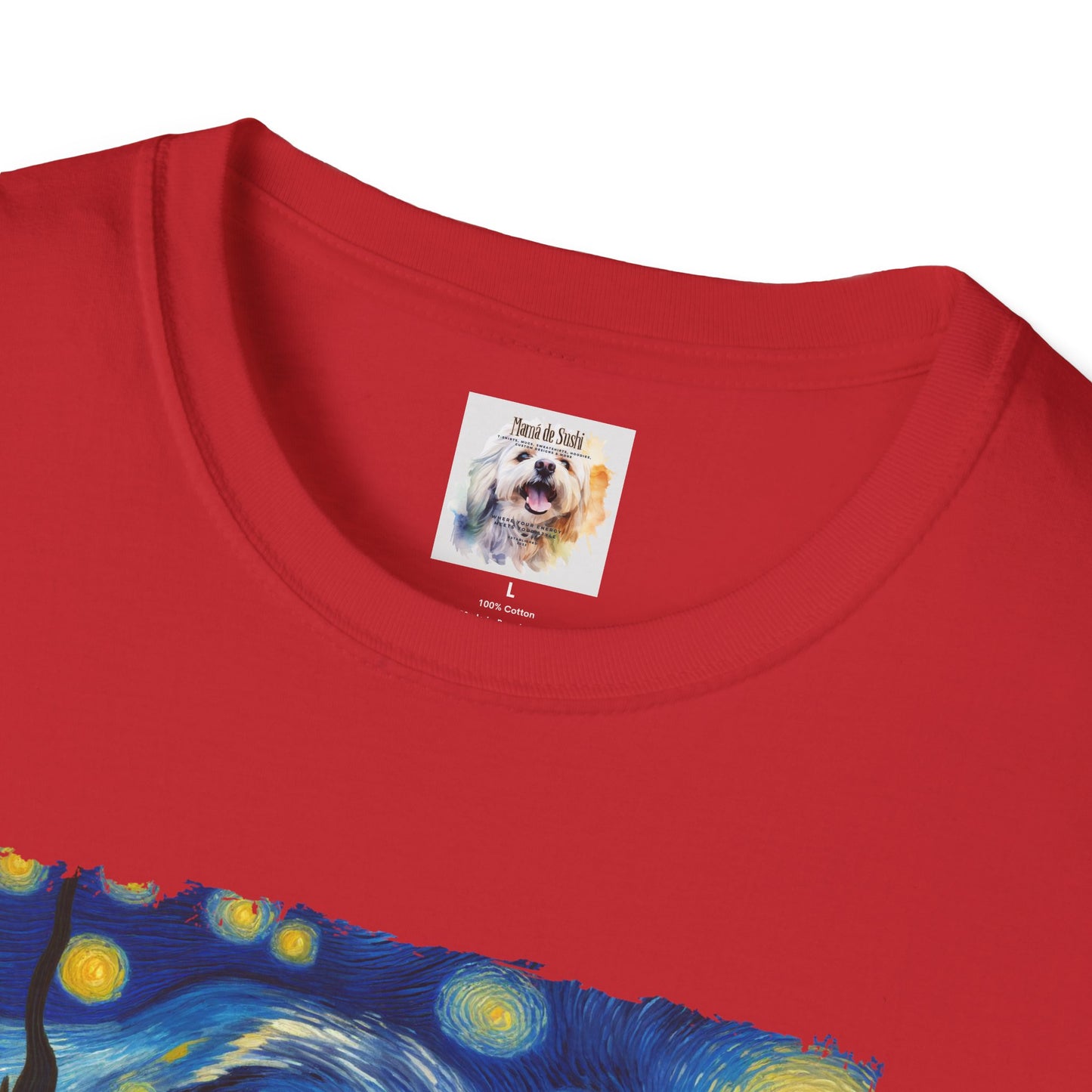 The BlackVang Cat - Kitty - MamaDeSushi - Unisex Softstyle T-Shirt