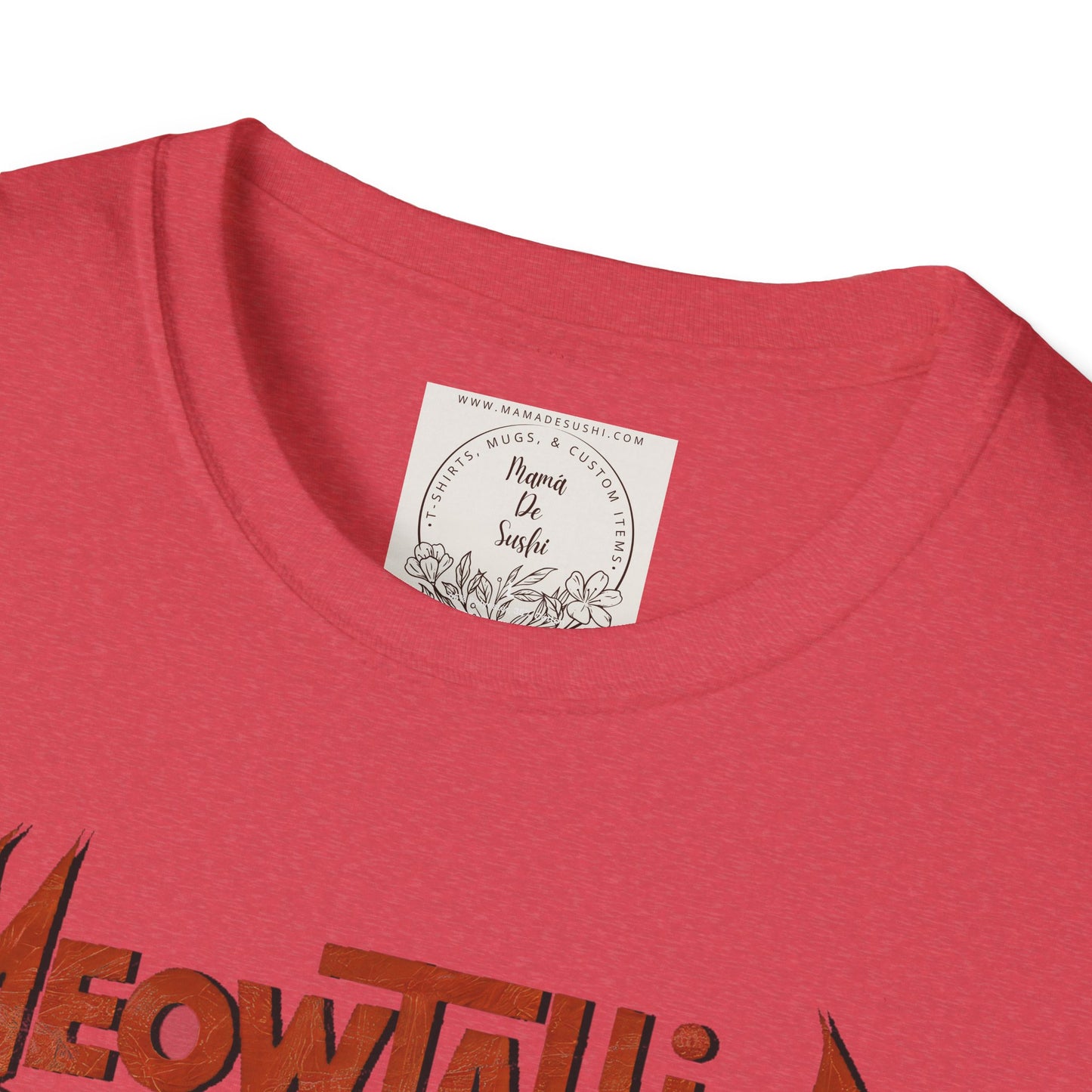 MeowTallicA Cat - Kitty - MamaDeSushi - Unisex Softstyle T-Shirt