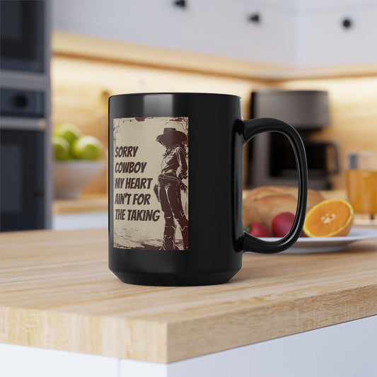 Western Cowgirl Horse Ranch Rodeo Southern Country Style, Cowgirl Mug 15oz, Rustic Farmhouse Kitchen Decor, Gift for Cowgirl, Horse
