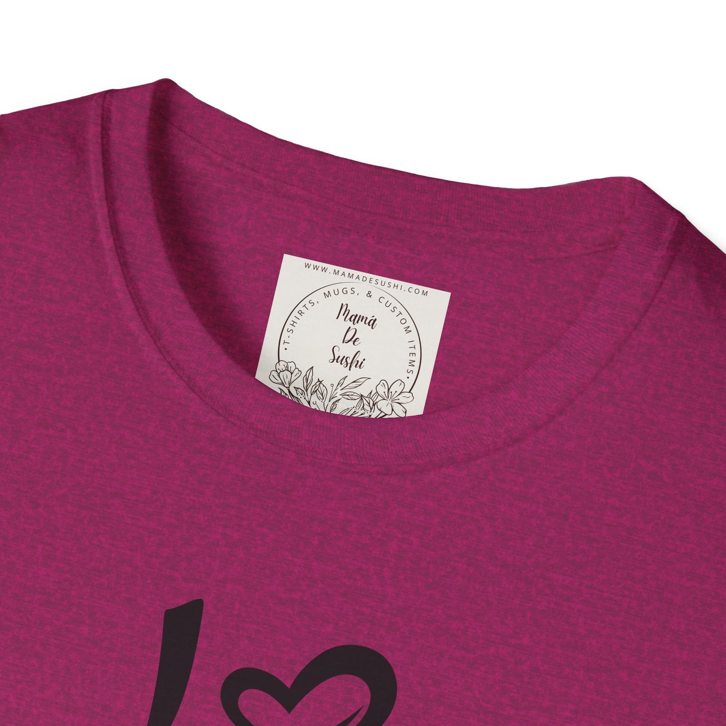 I heart Sushi - MamaDeSushi - Unisex Softstyle T-Shirt