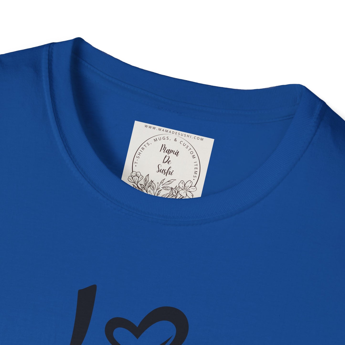 I heart Sushi - MamaDeSushi - Unisex Softstyle T-Shirt