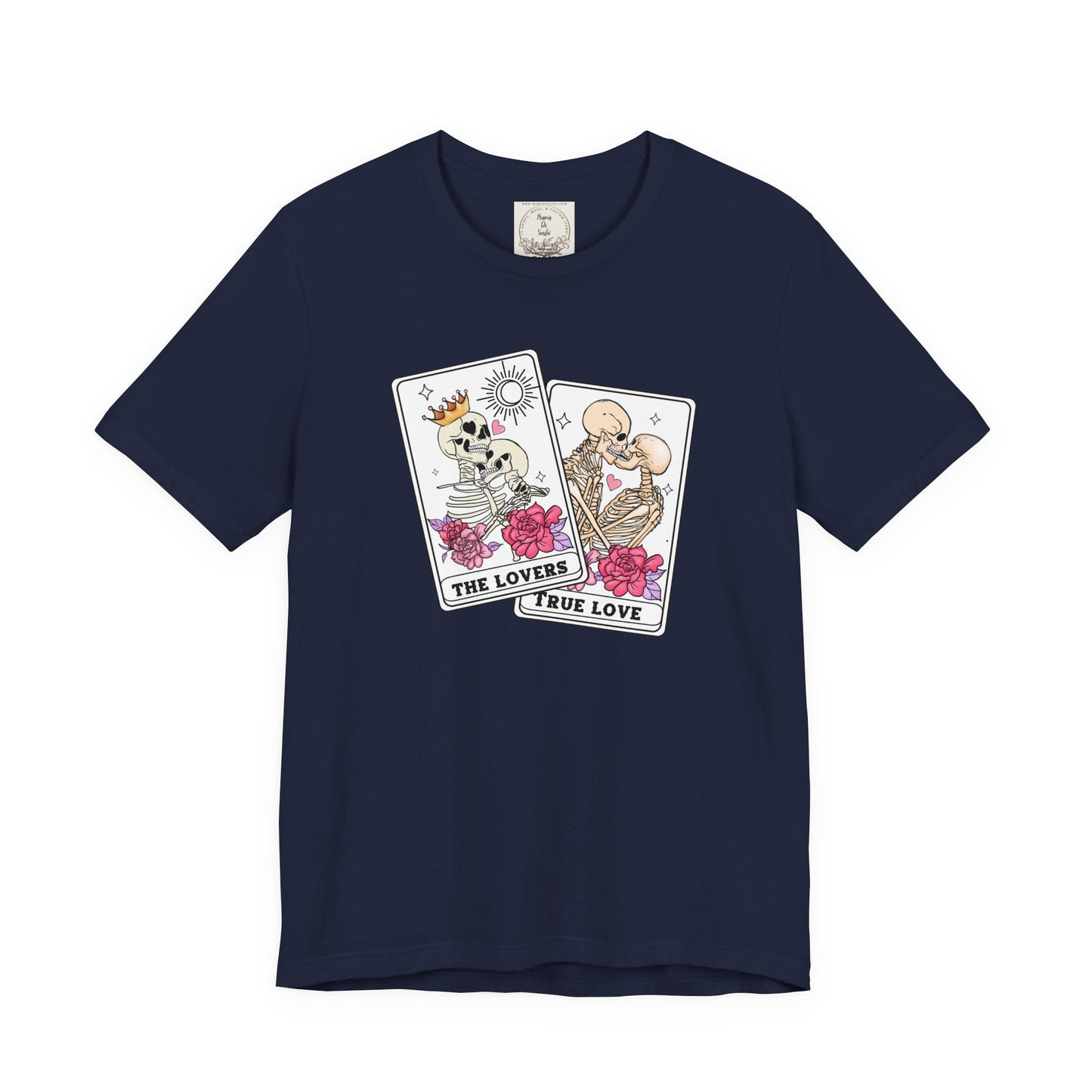 The Lovers, True Love - Cards & Hearts - MamaDeSushi - Women's Favorite Tee