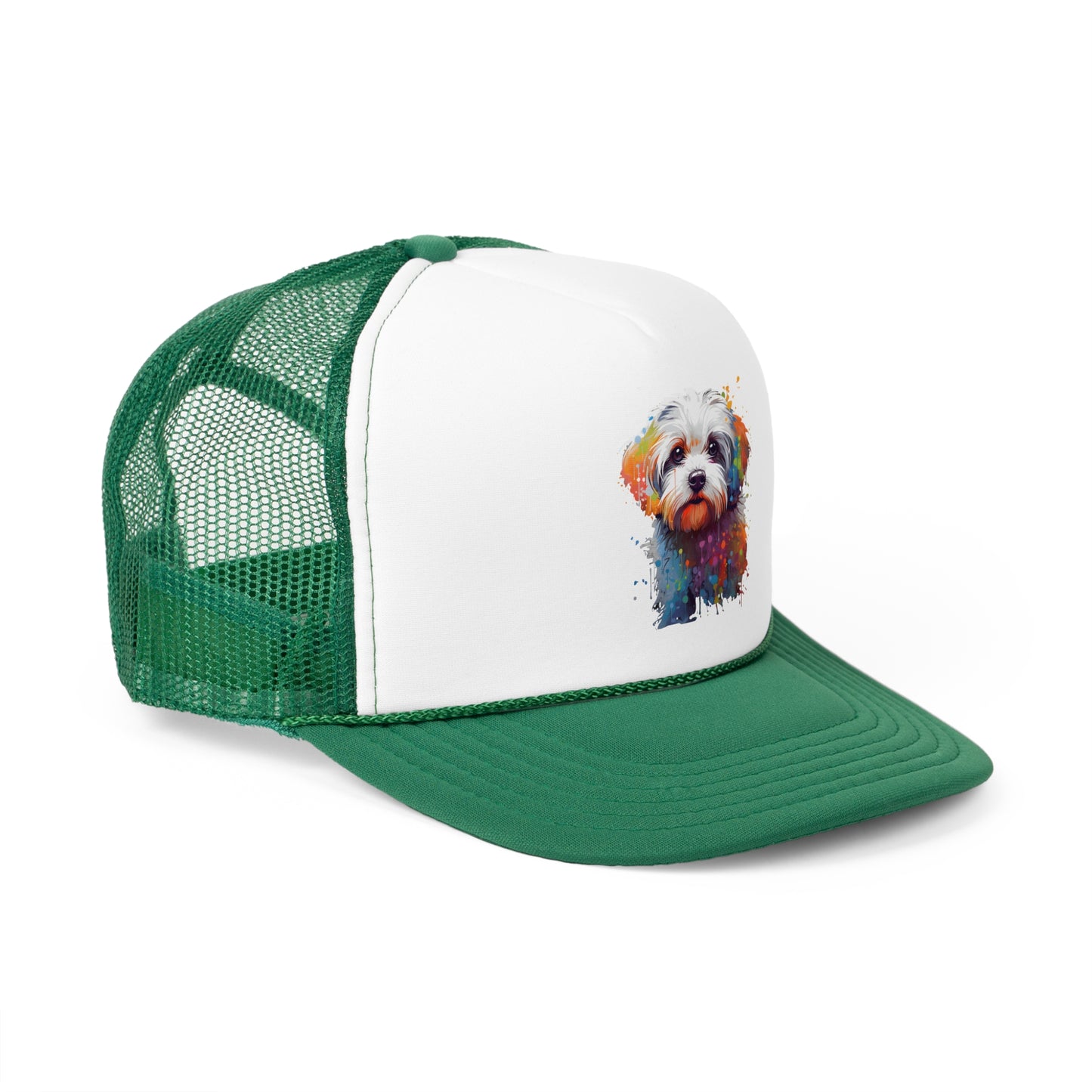 Splish Splash Maltese - MamaDeSushi - Trucker Caps