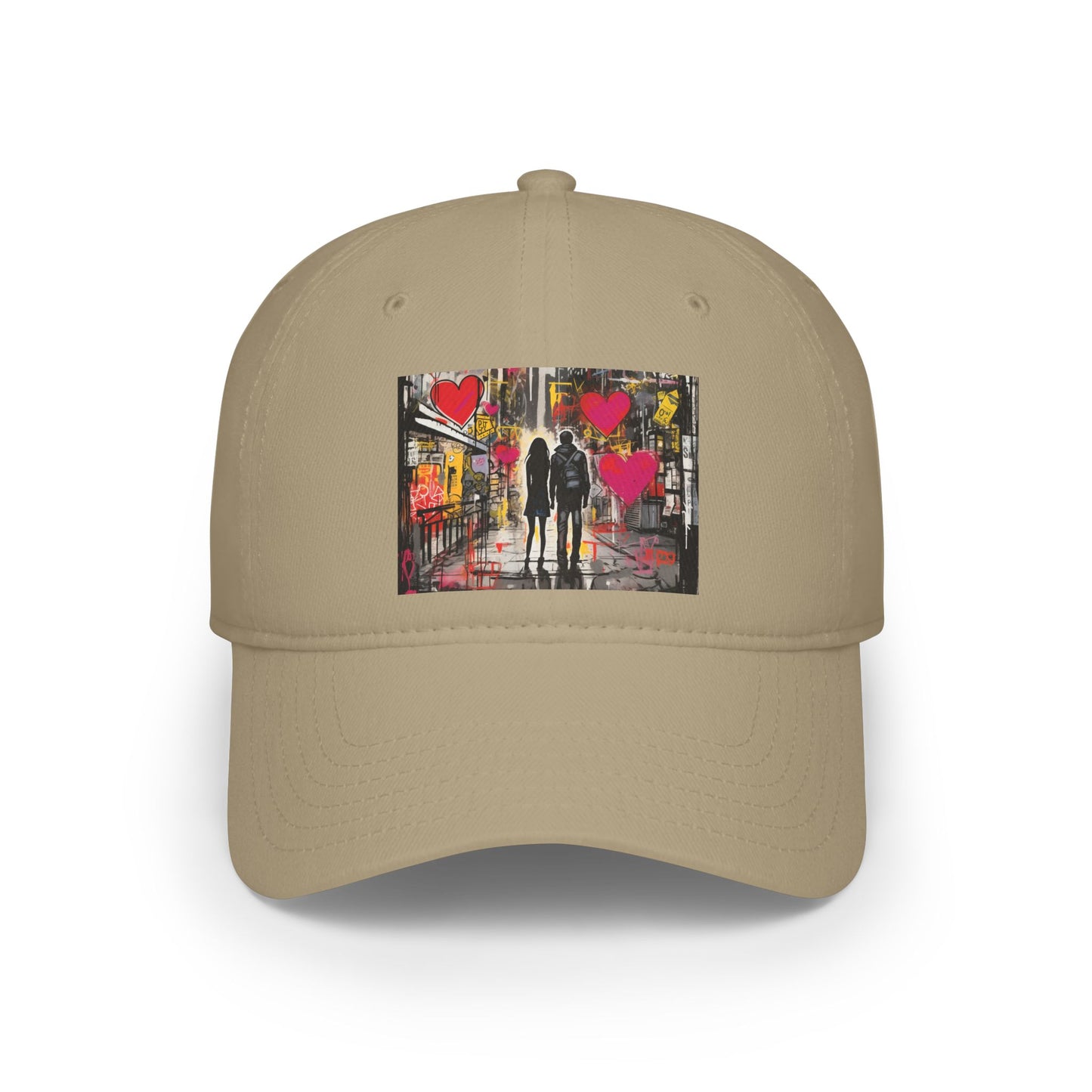 Downtown Graffiti Love - Low Profile Baseball Cap