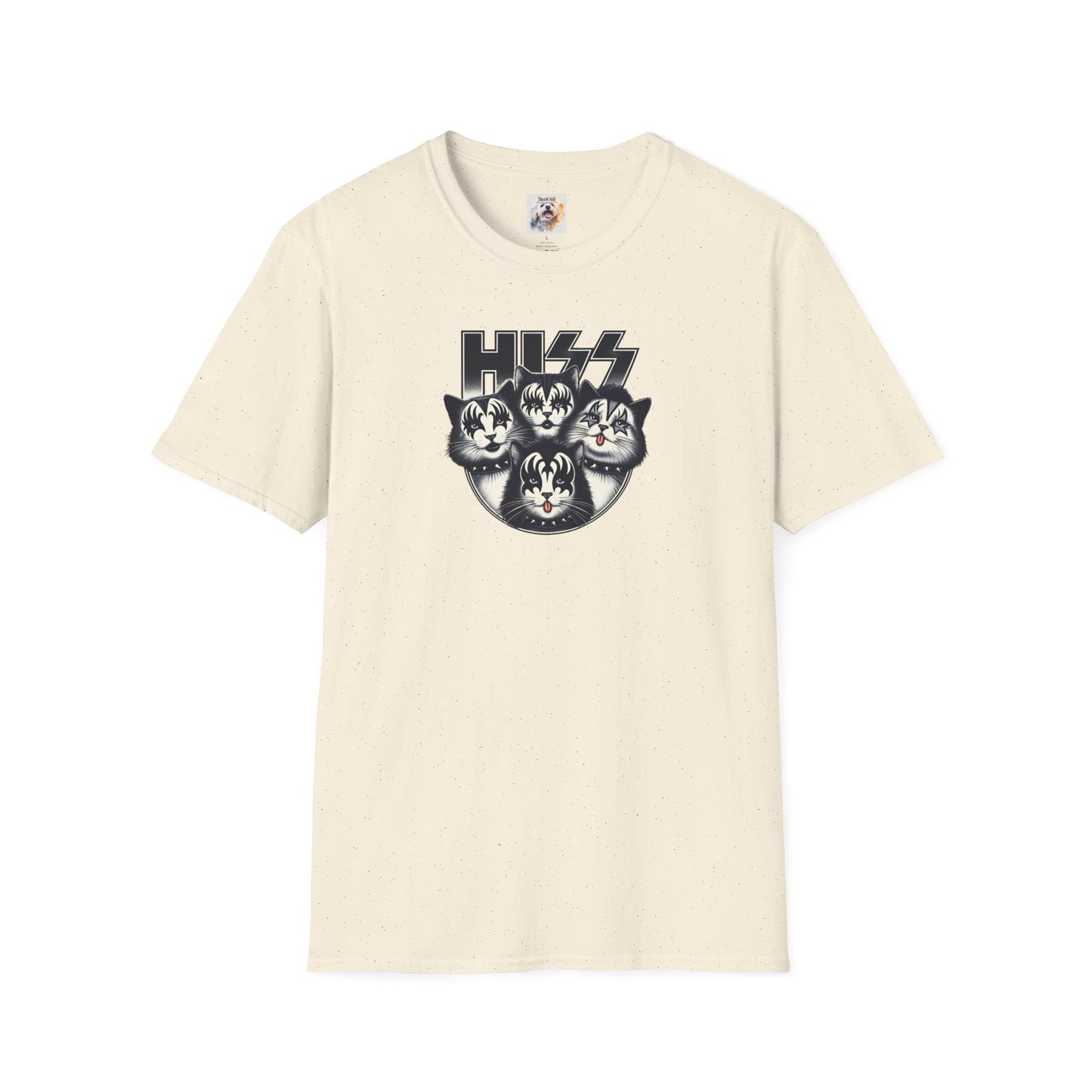 HIZZ - Cat - Kitty - MamaDeSushi - Unisex Softstyle T-Shirt