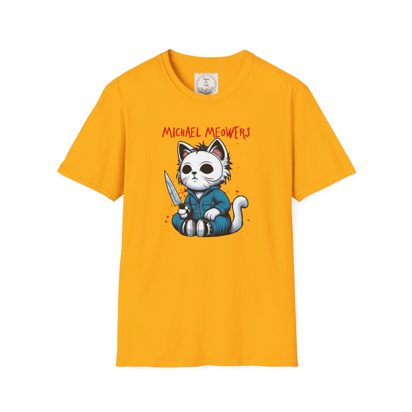 Michael Meowers - Cat - Kitty - MamaDeSushi - Unisex Softstyle T-Shirt