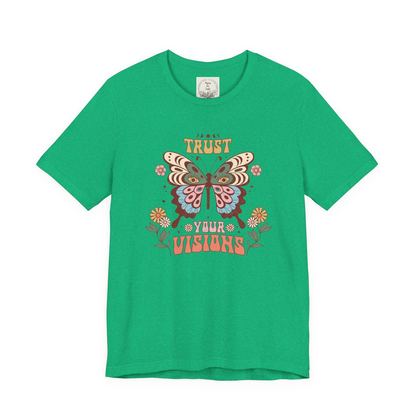 Trust Your Visions - Boho Retro - MamaDeSushi - Unisex Jersey Short Sleeve Tee