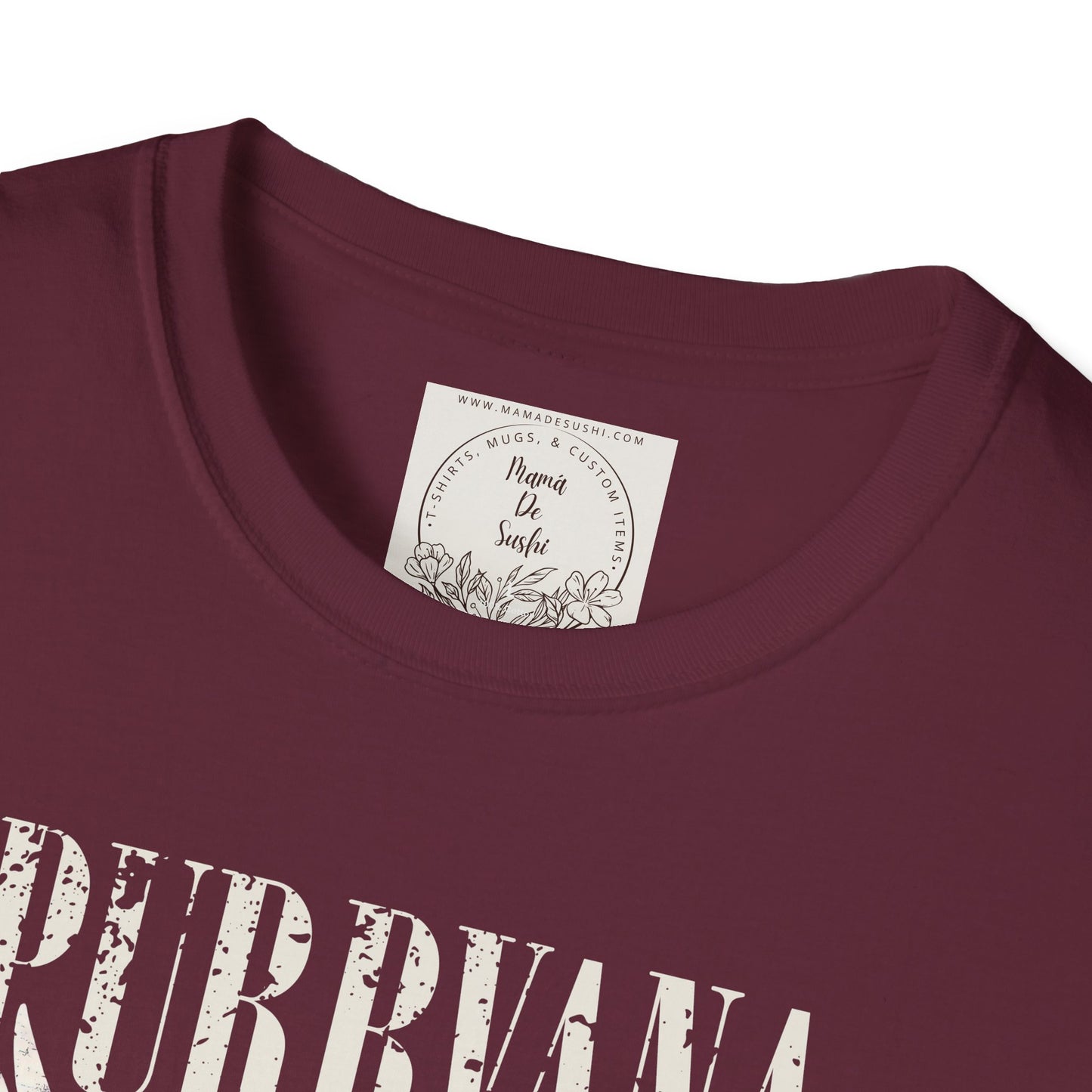 Purrvana - Cat - Kitty - MamaDeSushi - Unisex Softstyle T-Shirt