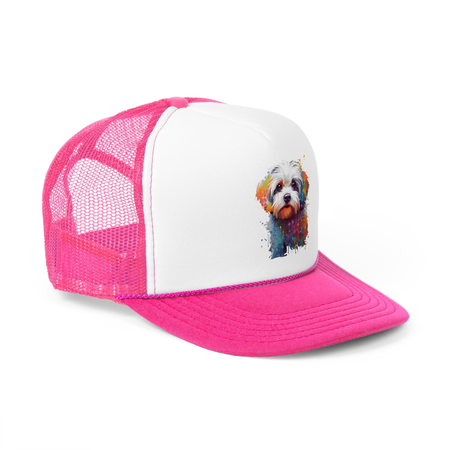 Splish Splash Maltese - MamaDeSushi - Trucker Caps