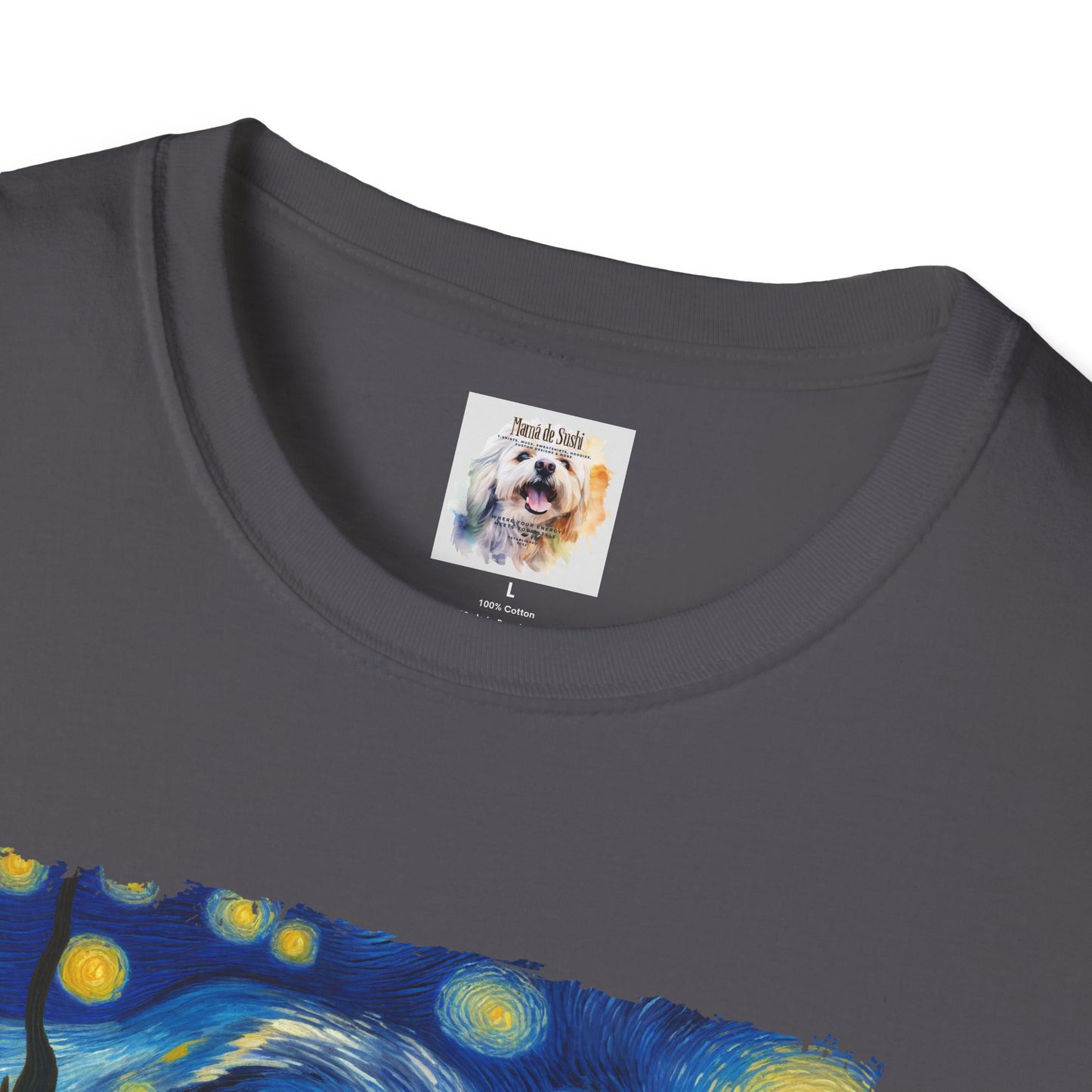 The BlackVang Cat - Kitty - MamaDeSushi - Unisex Softstyle T-Shirt