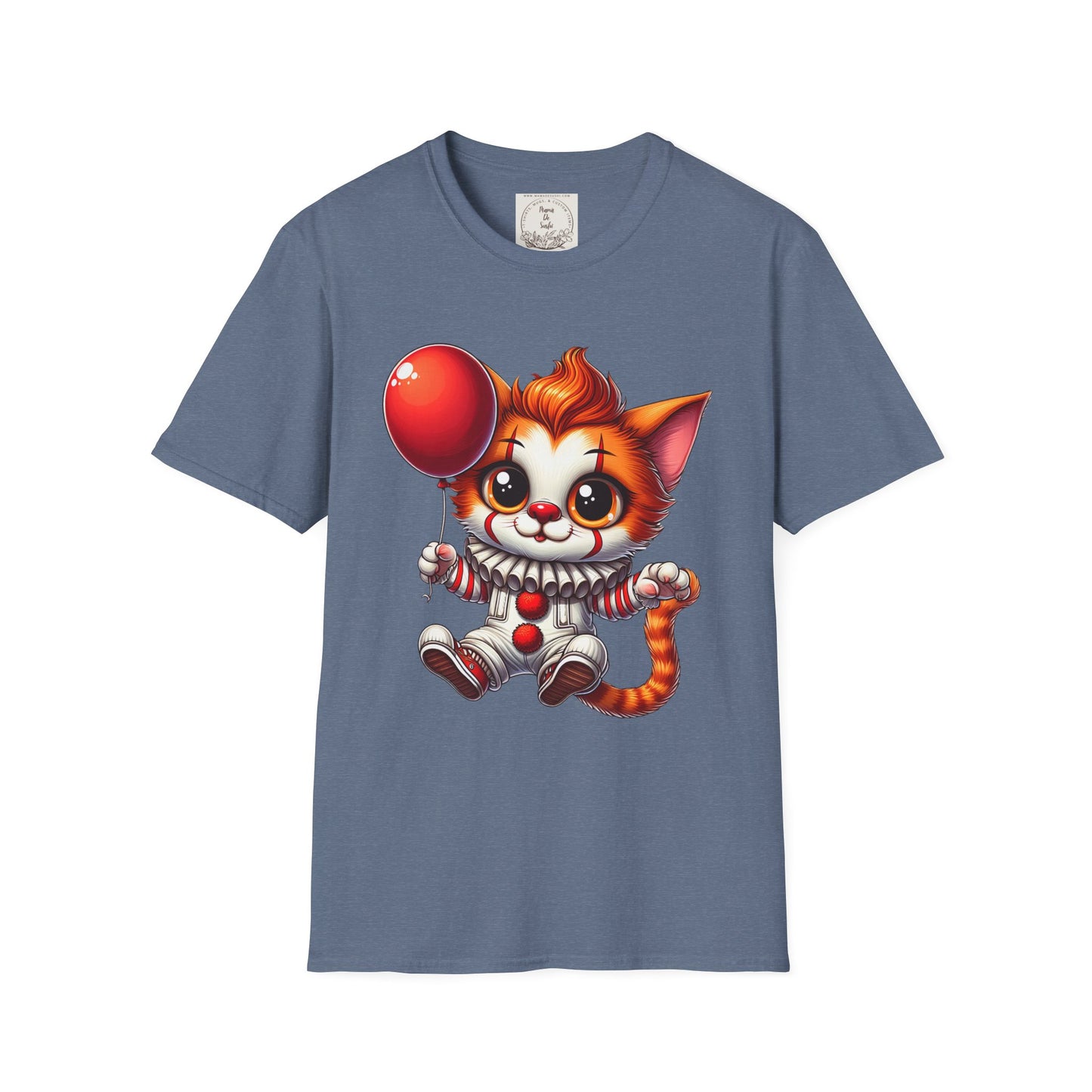 CA-IT Cat - Kitty - MamaDeSushi - Unisex Softstyle T-Shirt