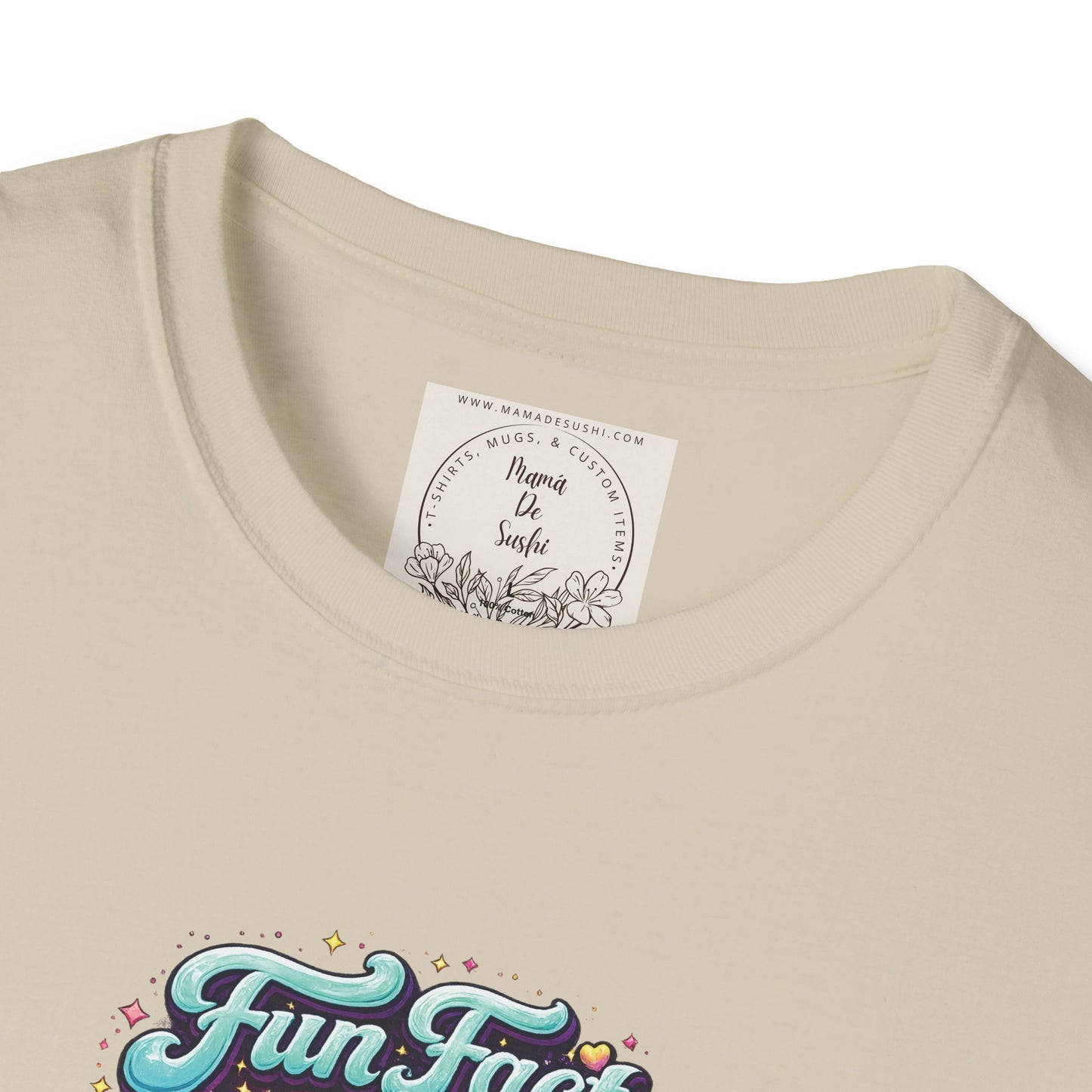 Unisex Softstyle T-Shirt - Fun Fact, I don't care - Maltese