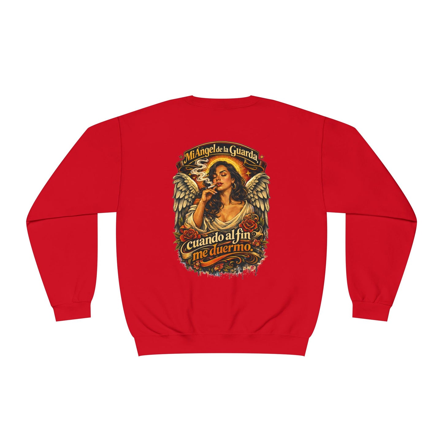 Unisex NuBlend® Crewneck Sweatshirt - Angel de Mi Guarda