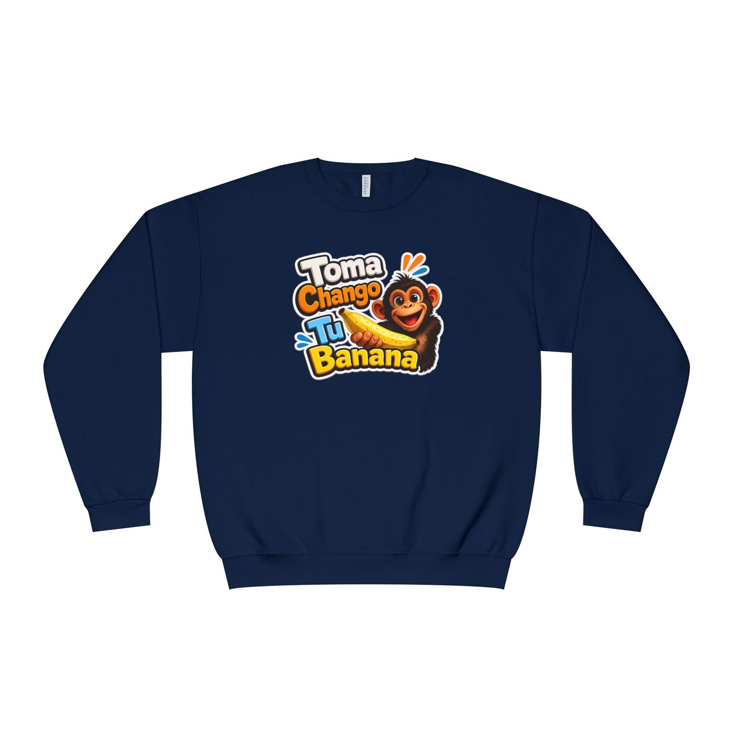Unisex NuBlend® Crewneck Sweatshirt - Toma Chango Tu Banana