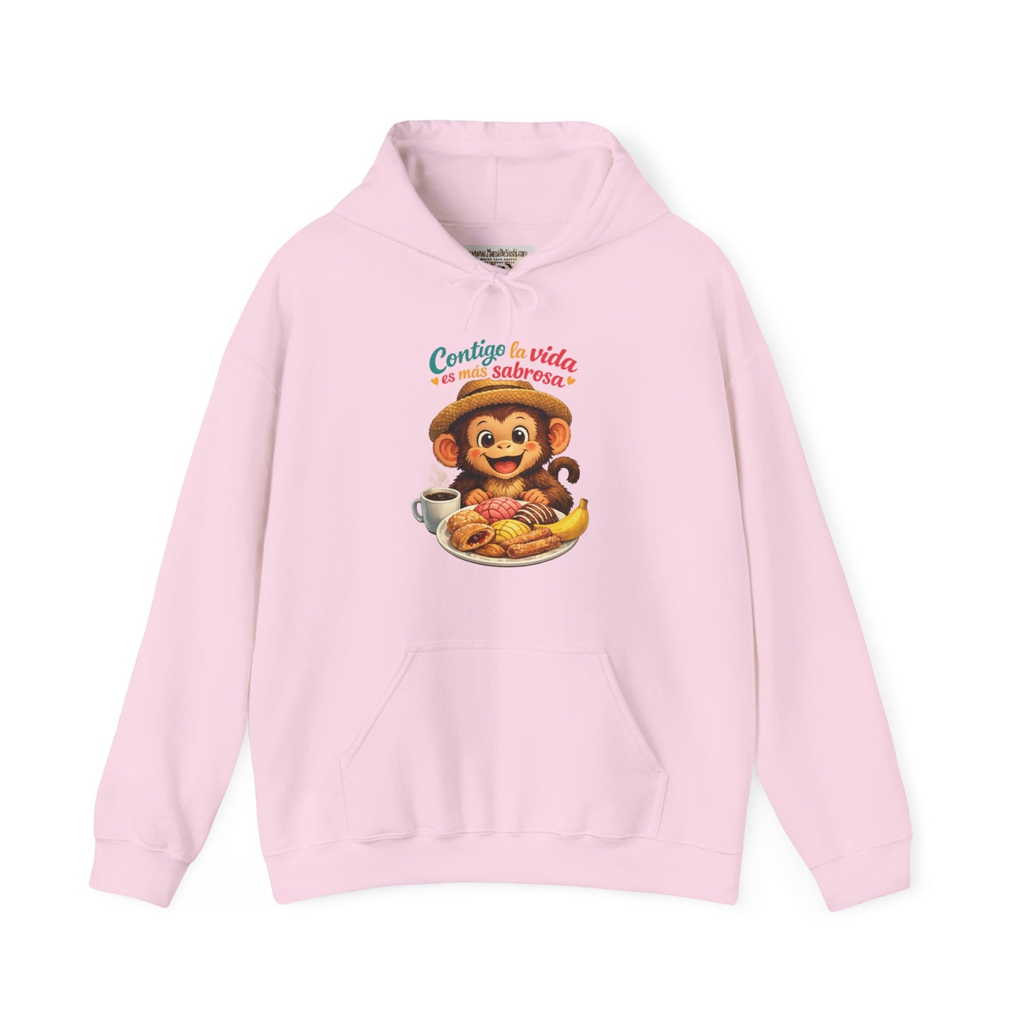 Unisex Heavy Blend™ Hooded Sweatshirt - Contigo la vida es mas sabrosa