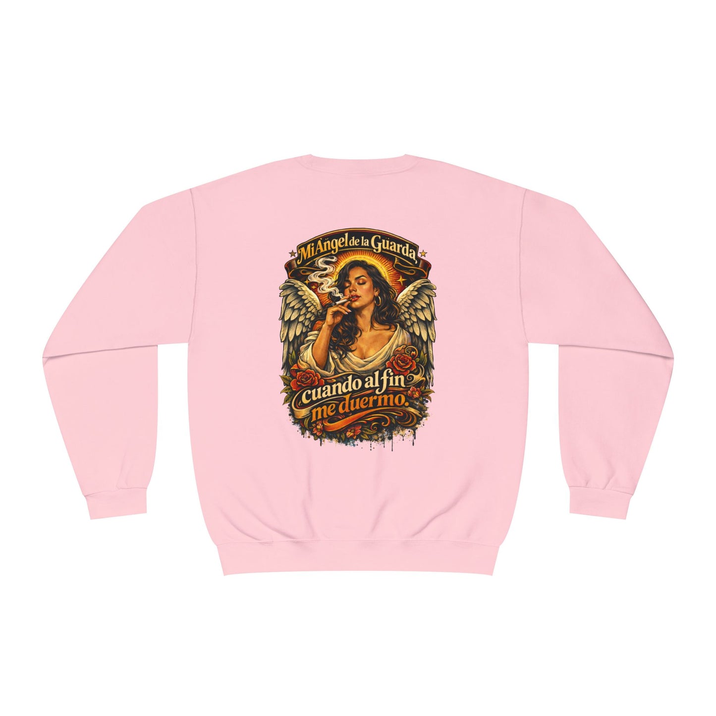 Unisex NuBlend® Crewneck Sweatshirt - Angel de Mi Guarda