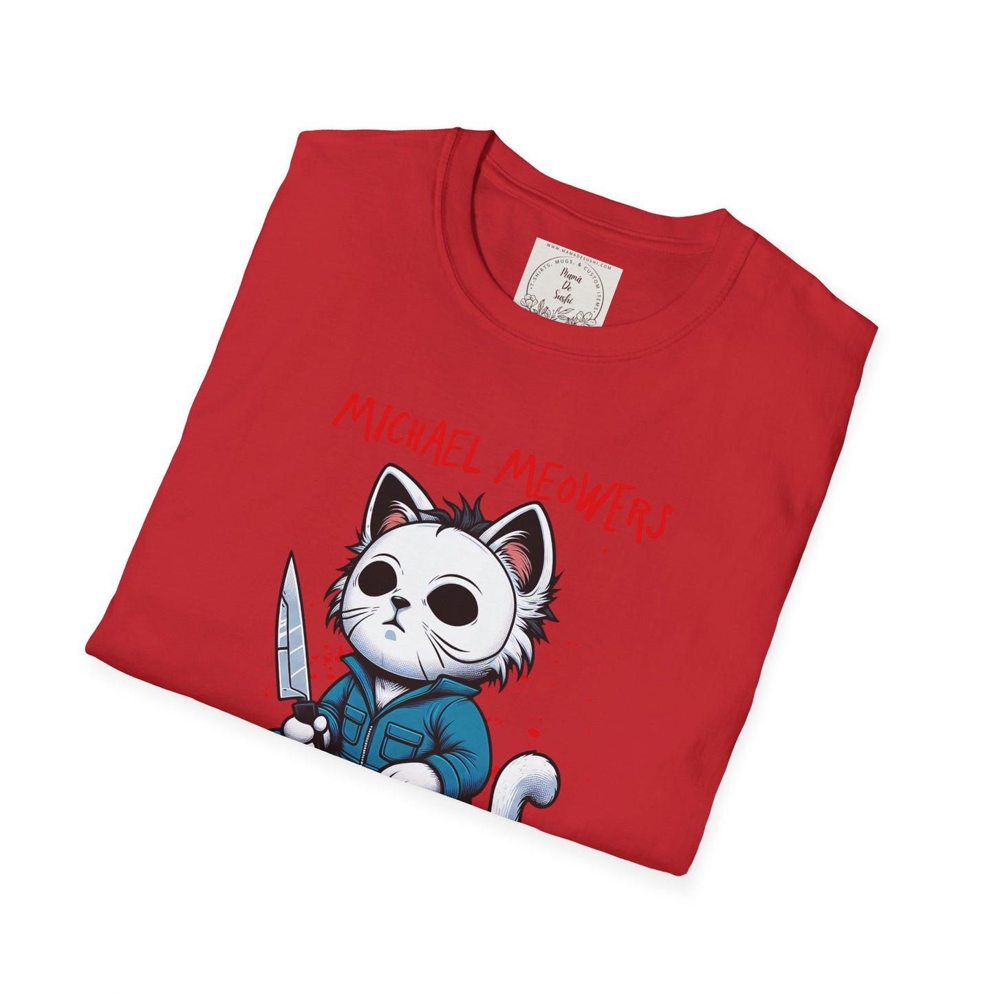 Michael Meowers - Cat - Kitty - MamaDeSushi - Unisex Softstyle T-Shirt