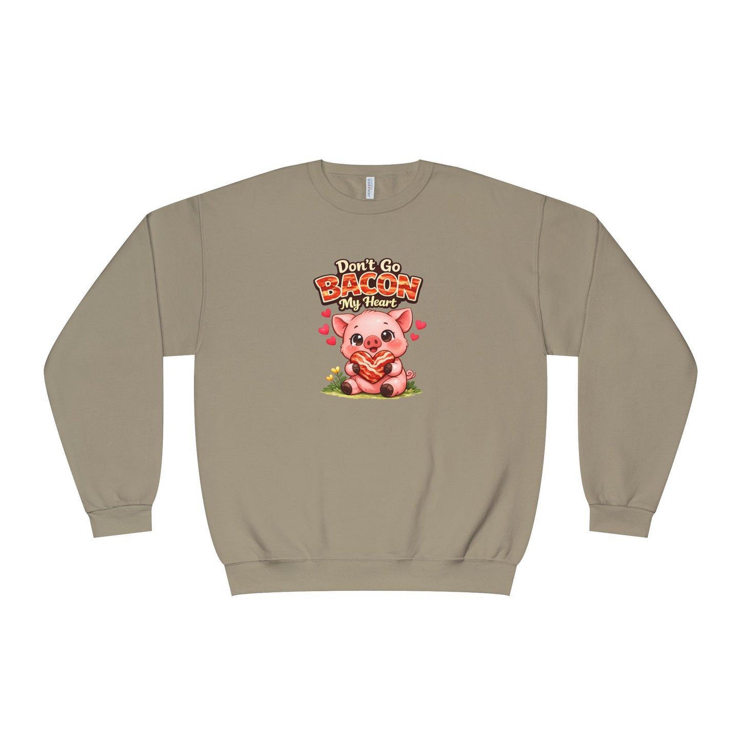 Unisex NuBlend® Crewneck Sweatshirt - Don't go Bacon My Heart