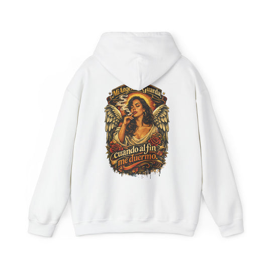 Unisex Heavy Blend™ Hooded Sweatshirt - Angel de Mi Guarda