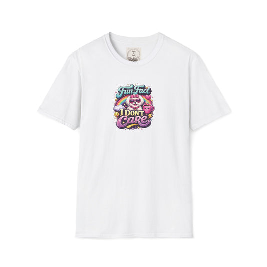 Unisex Softstyle T-Shirt - Fun Fact, I don't care - Maltese