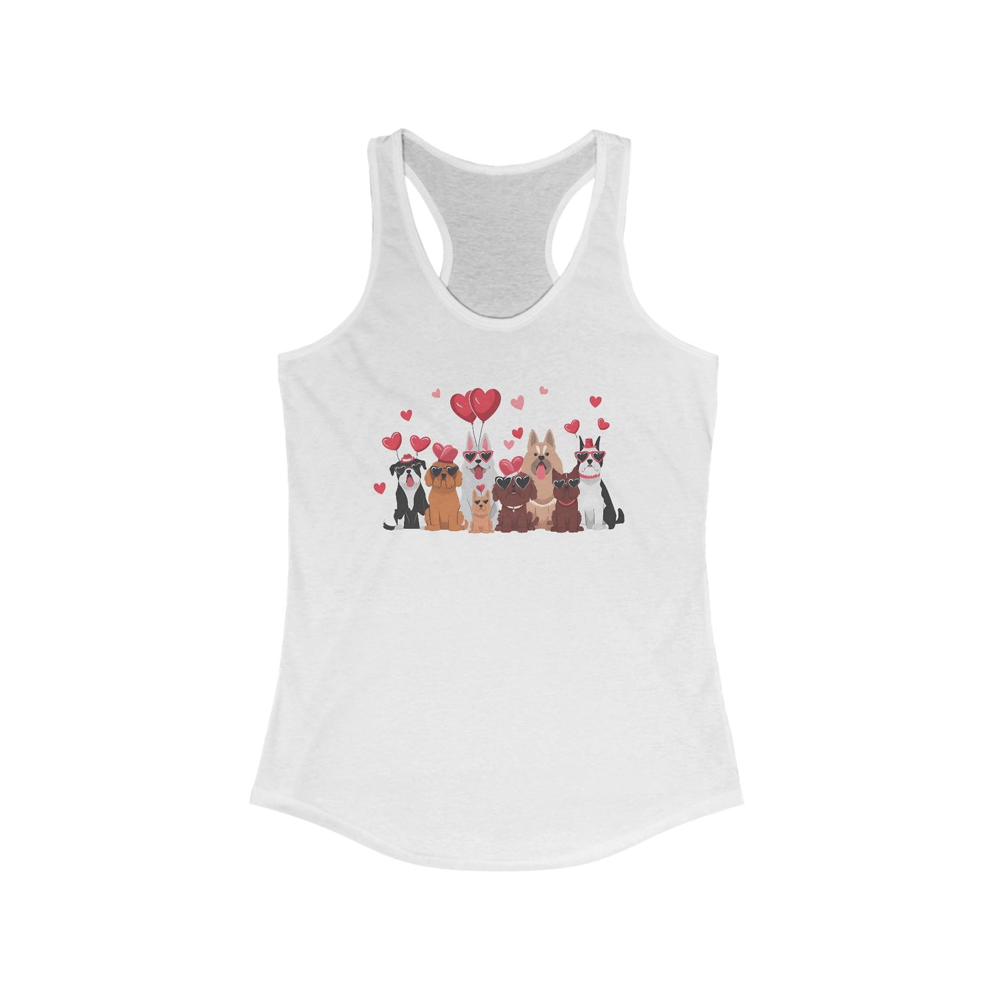 Puppy Love - Women's Ideal Racerback Tank