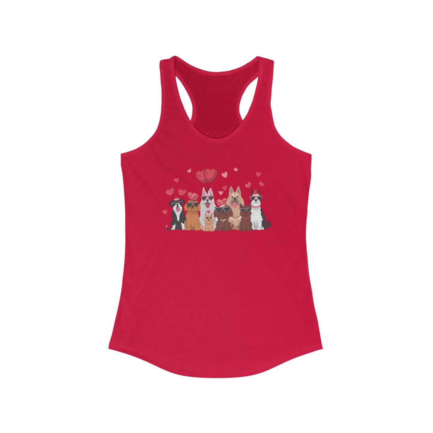 Puppy Love - Women's Ideal Racerback Tank