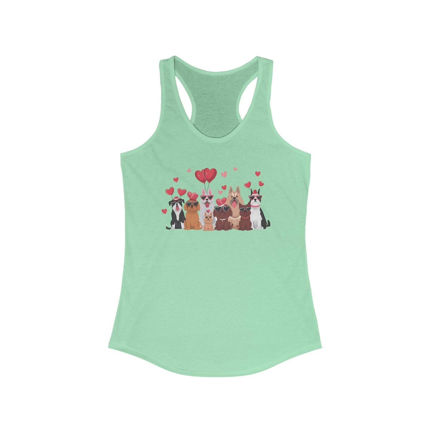 Puppy Love - Women's Ideal Racerback Tank