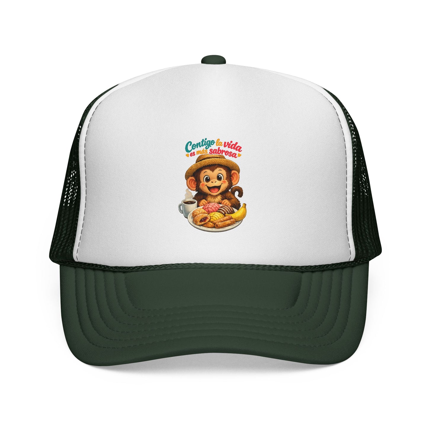 Trucker Caps - Contigo La Vida Es Mas Sabrosa
