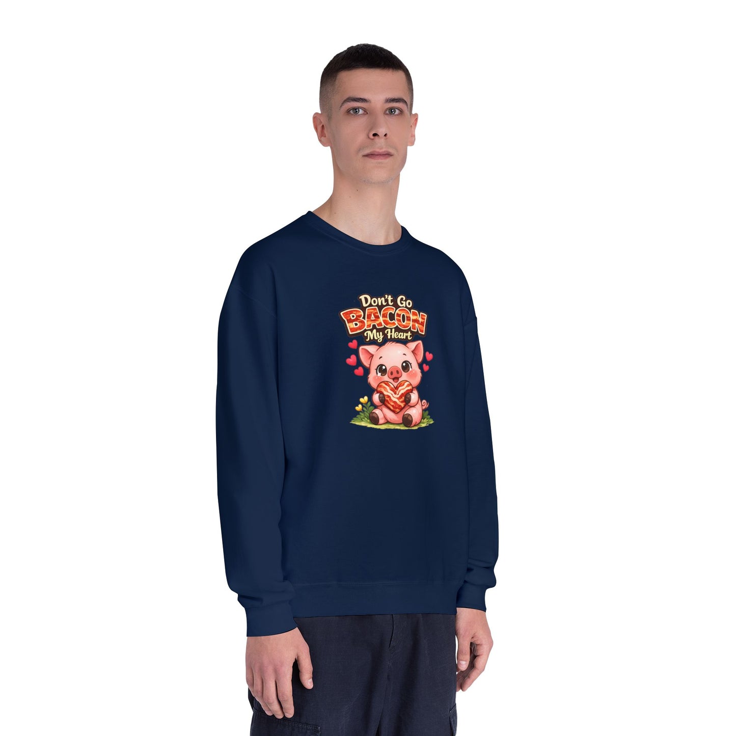 Unisex NuBlend® Crewneck Sweatshirt - Don't go Bacon My Heart