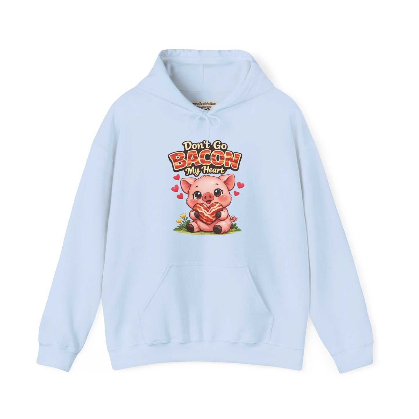 Unisex Heavy Blend™ Hooded Sweatshirt - Don't go Bacon My Heart