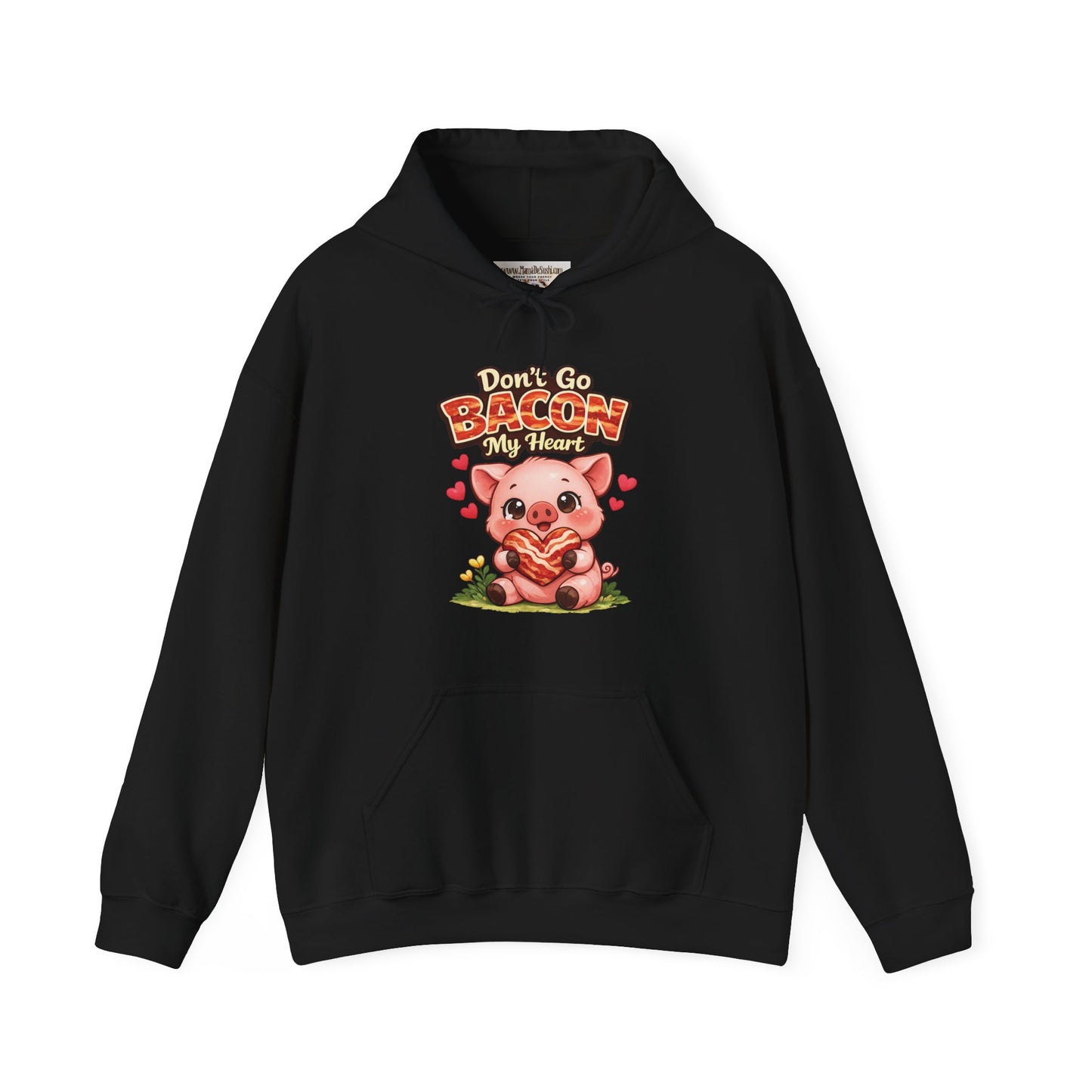 Unisex Heavy Blend™ Hooded Sweatshirt - Don't go Bacon My Heart