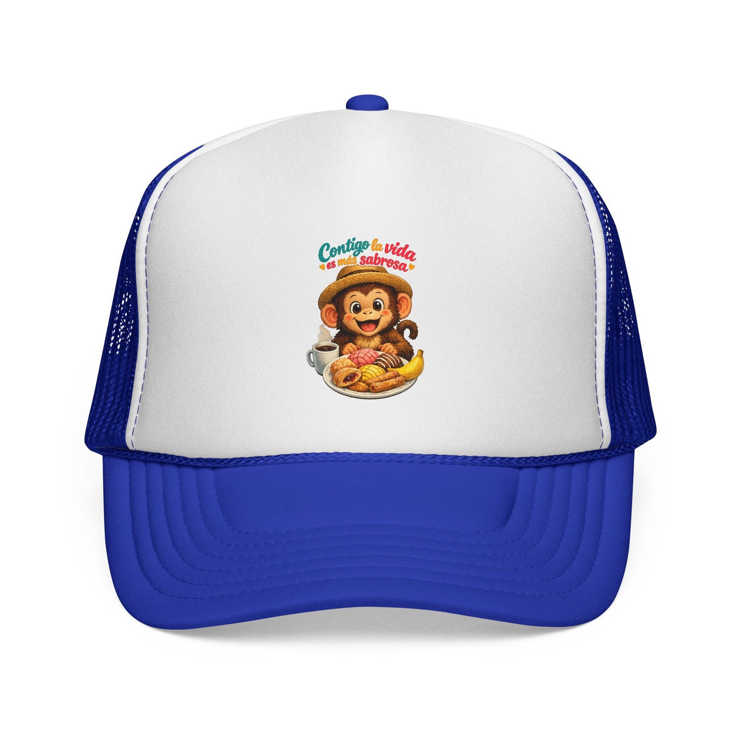 Trucker Caps - Contigo La Vida Es Mas Sabrosa