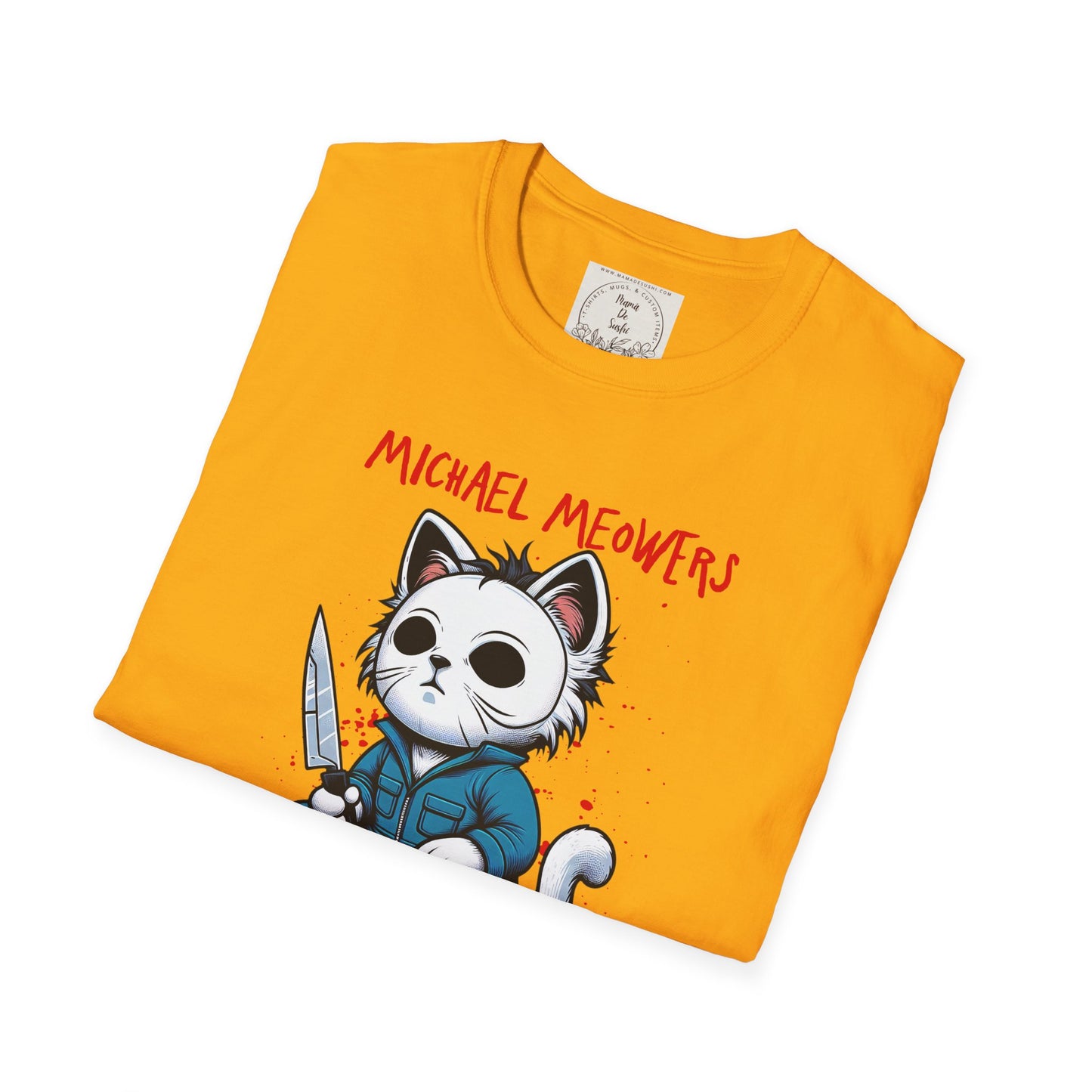Michael Meowers - Cat - Kitty - MamaDeSushi - Unisex Softstyle T-Shirt