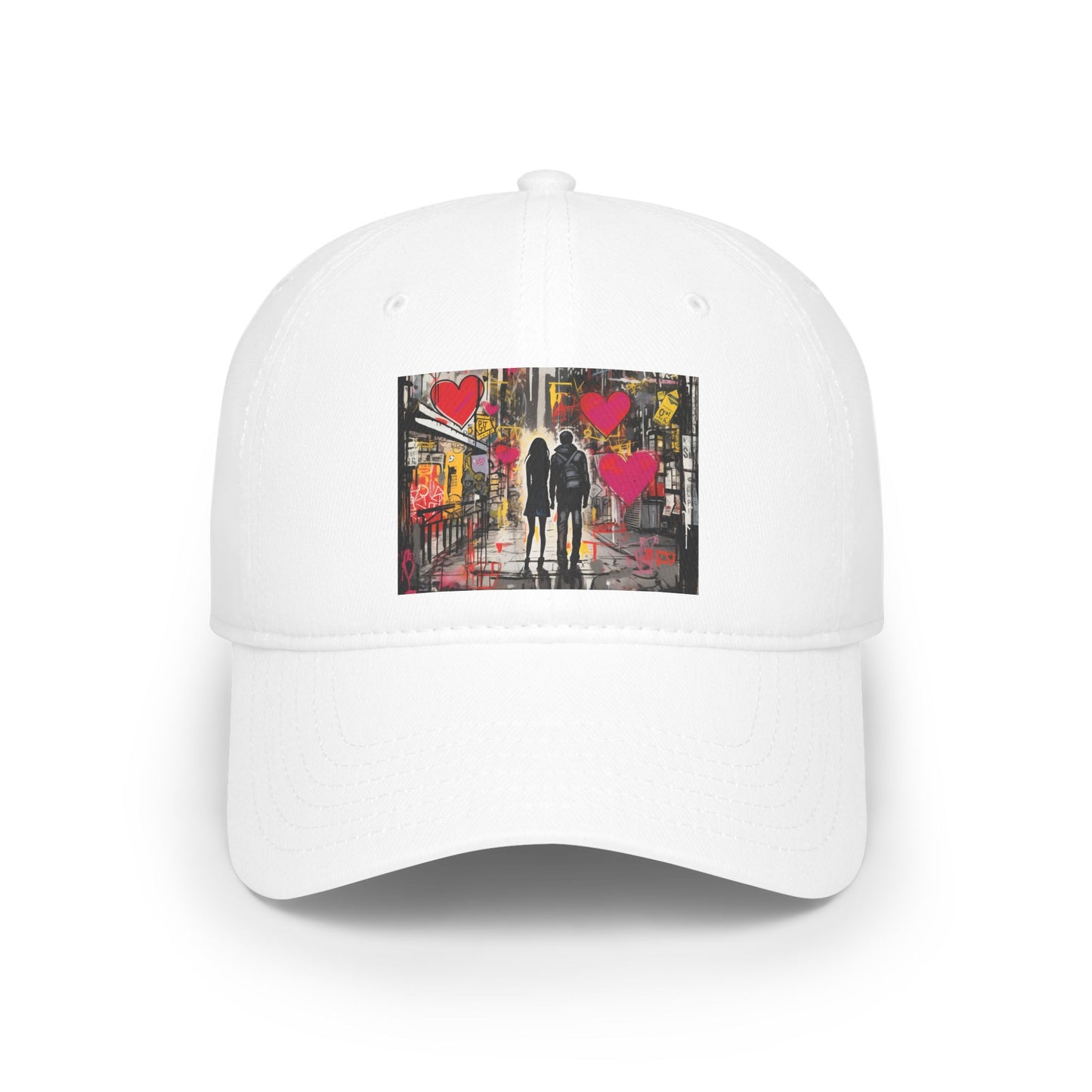 Downtown Graffiti Love - Low Profile Baseball Cap