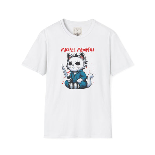 Michael Meowers - Cat - Kitty - MamaDeSushi - Unisex Softstyle T-Shirt
