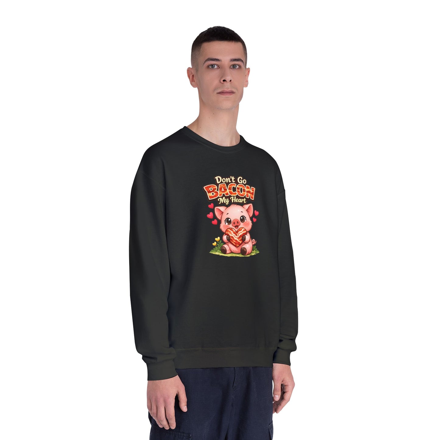 Unisex NuBlend® Crewneck Sweatshirt - Don't go Bacon My Heart
