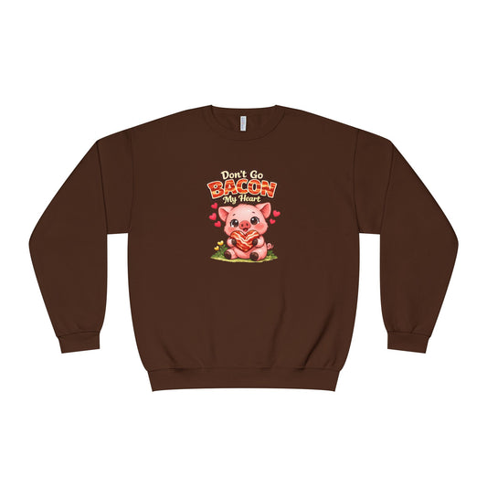 Unisex NuBlend® Crewneck Sweatshirt - Don't go Bacon My Heart