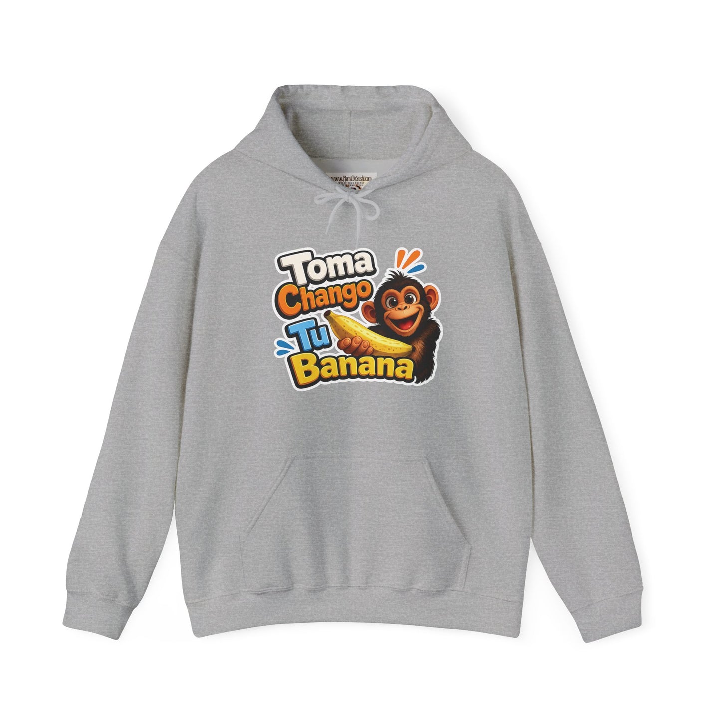Unisex Heavy Blend™ Hooded Sweatshirt - Toma Chango Tu Banana