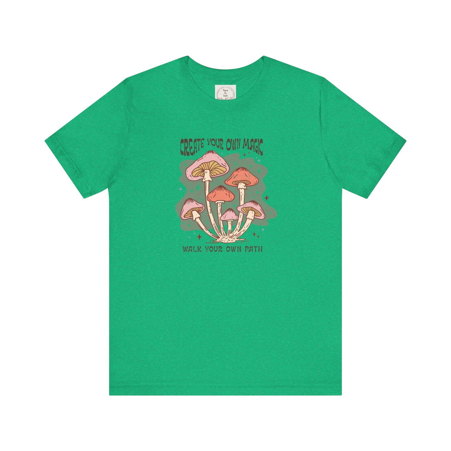 Create your own Magic walk your own path - Boho Retro - MamaDeSushi - Unisex Jersey Short Sleeve Tee