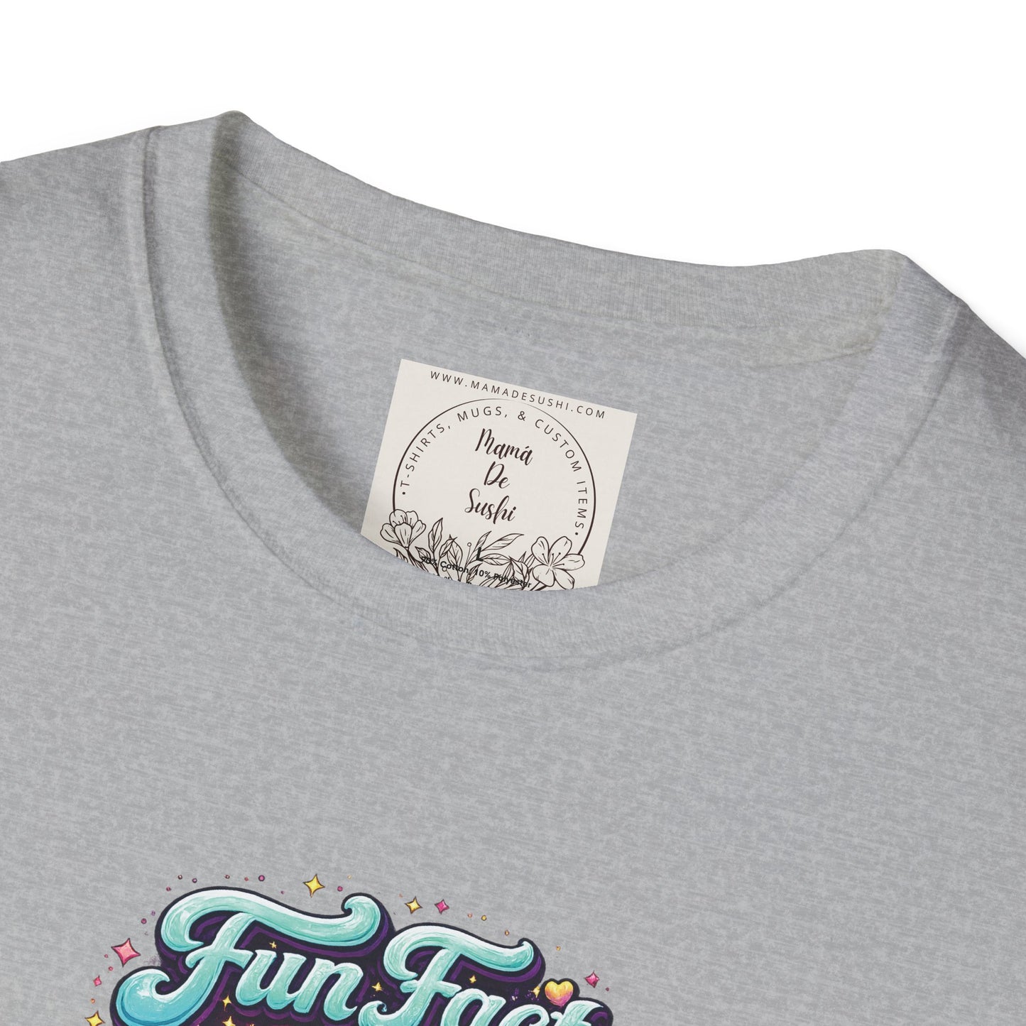 Unisex Softstyle T-Shirt - Fun Fact, I don't care - Maltese