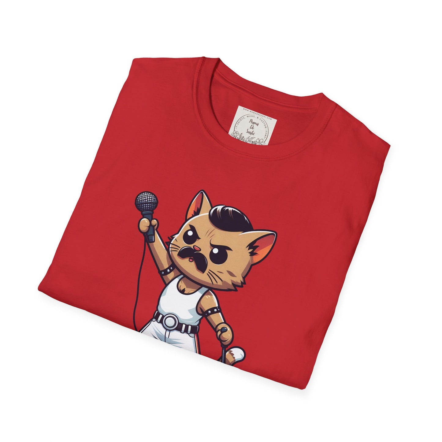 Kitty Mercury - Cat - Kitty - MamaDeSushi - Unisex Softstyle T-Shirt