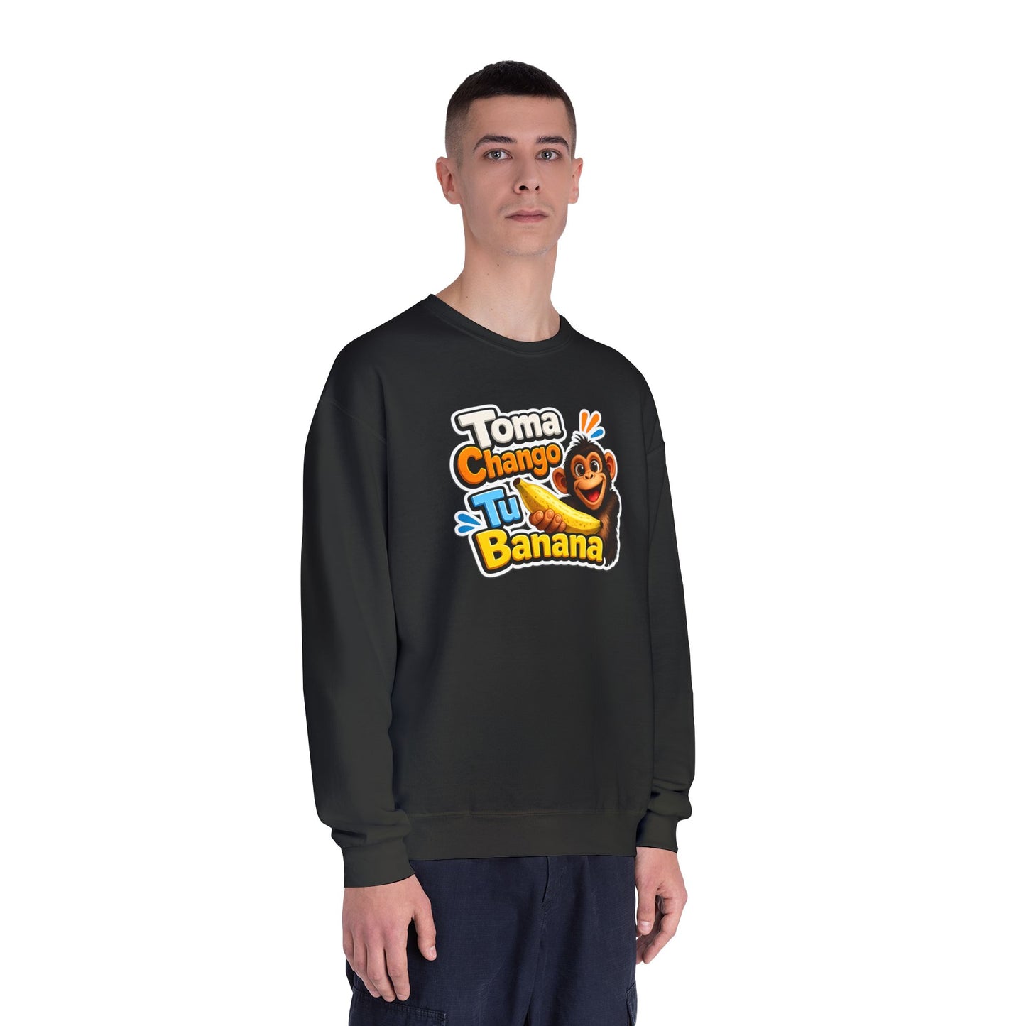 Unisex NuBlend® Crewneck Sweatshirt - Toma Chango Tu Banana