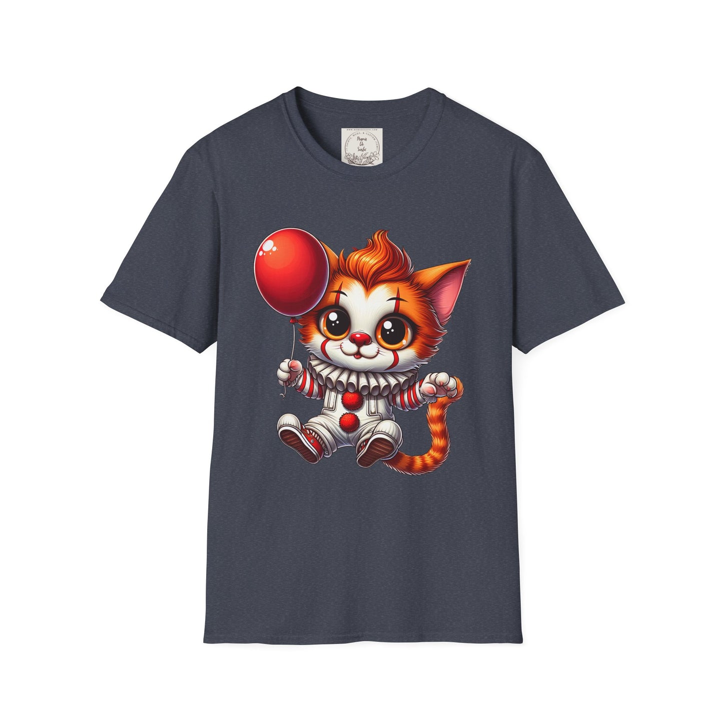 CA-IT Cat - Kitty - MamaDeSushi - Unisex Softstyle T-Shirt